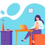 Freelance working mum